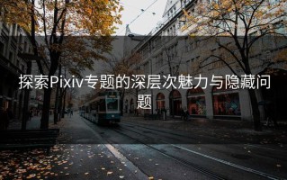 探索Pixiv专题的深层次魅力与隐藏问题