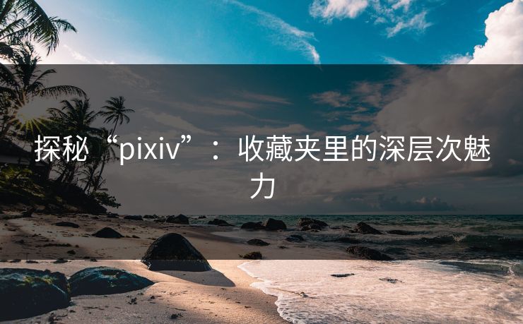 探秘“pixiv”：收藏夹里的深层次魅力-第1张图片-p站短视频 - p站助手精选网