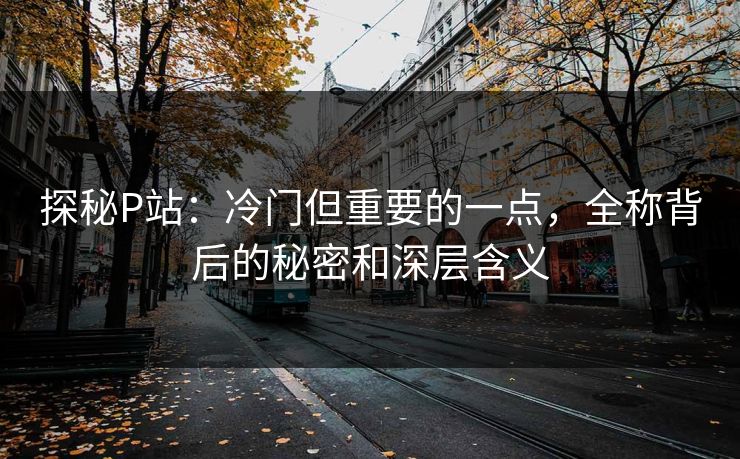 探秘P站：冷门但重要的一点，全称背后的秘密和深层含义-第1张图片-p站短视频 - p站助手精选网