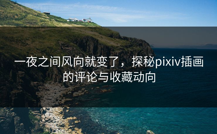 一夜之间风向就变了，探秘pixiv插画的评论与收藏动向-第1张图片-p站短视频 - p站助手精选网